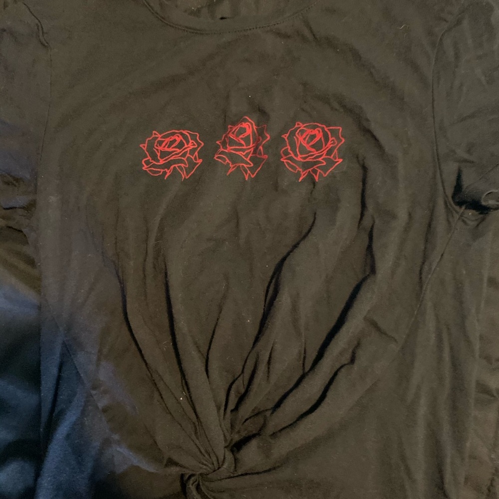 flower tee!!